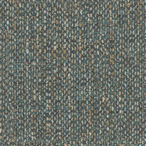 Iona Fabric - Teal Facade by green plain woven fabric from Fibre Naturelle