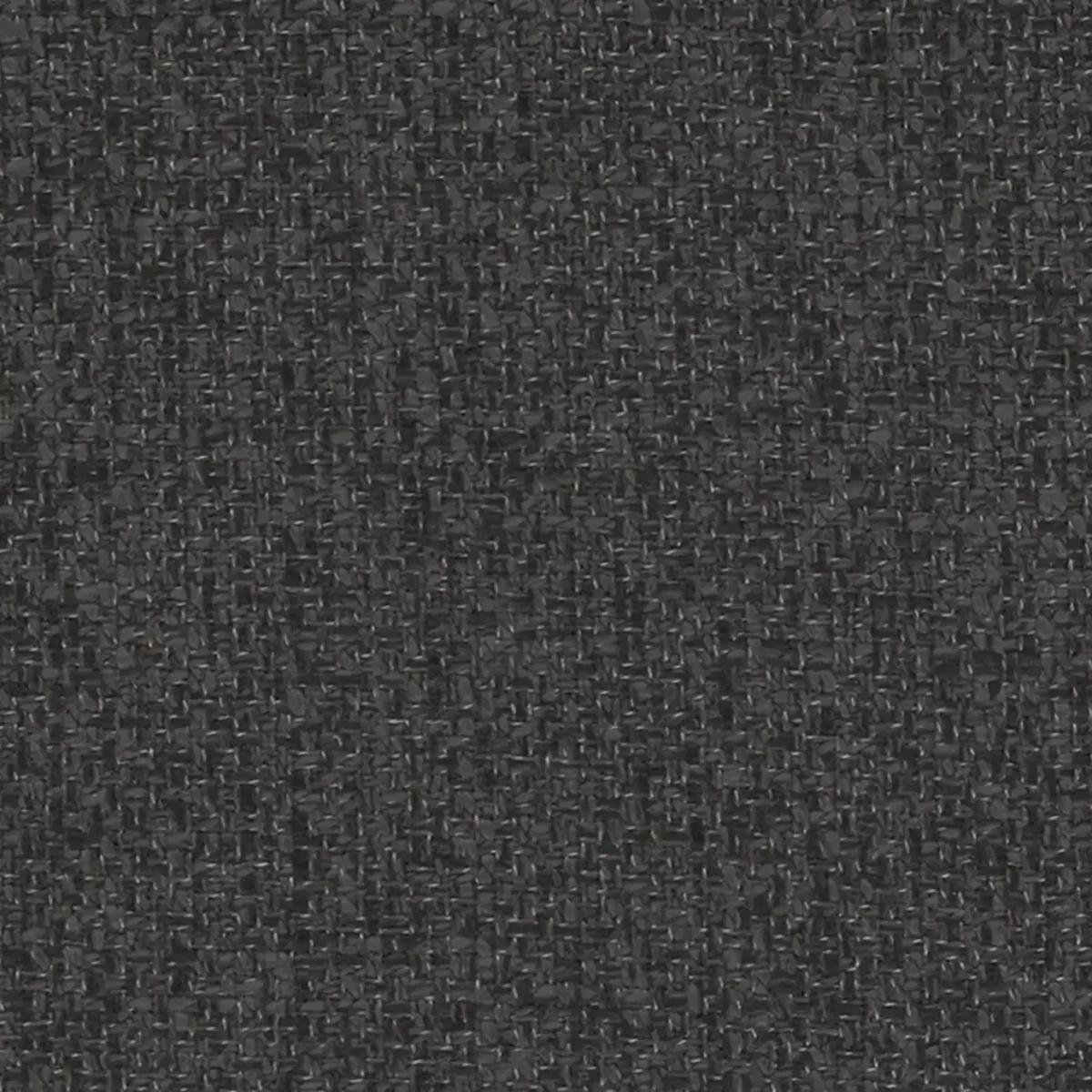 Iona Fabric - Volcan by black-grey plain woven fabric from Fibre Naturelle