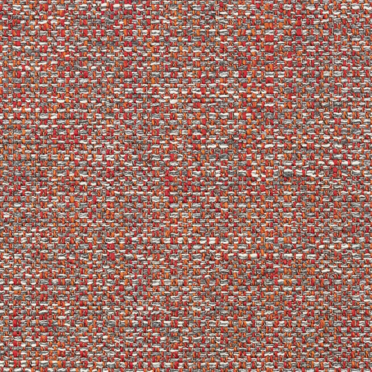 red plain woven fabric from Fibre Naturelle