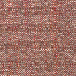 red plain woven fabric from Fibre Naturelle