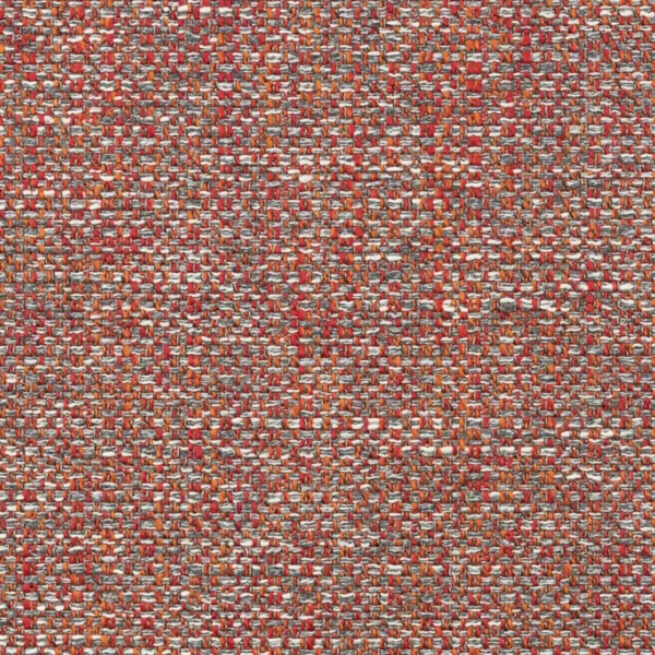 Iona Fabric - Autumn by red plain woven fabric from Fibre Naturelle