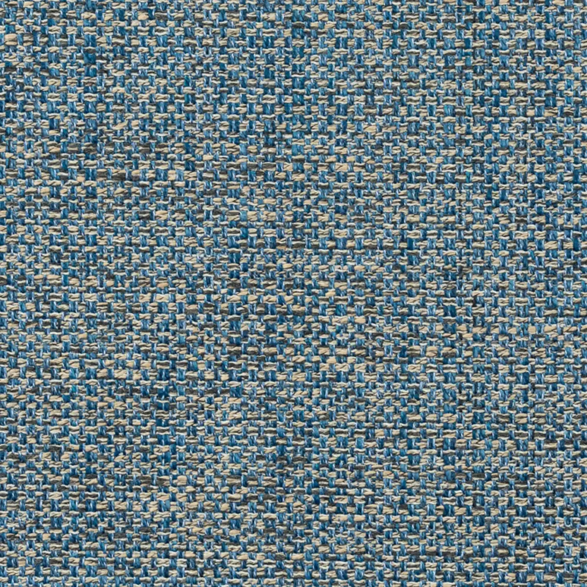 Iona Fabric - Space by blue plain woven fabric from Fibre Naturelle
