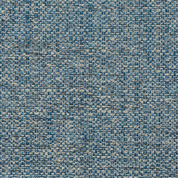 Iona Fabric - Space by blue plain woven fabric from Fibre Naturelle