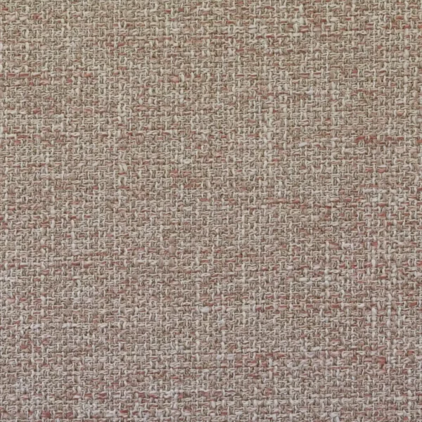 Iona Fabric - Blush by white plain woven fabric from Fibre Naturelle