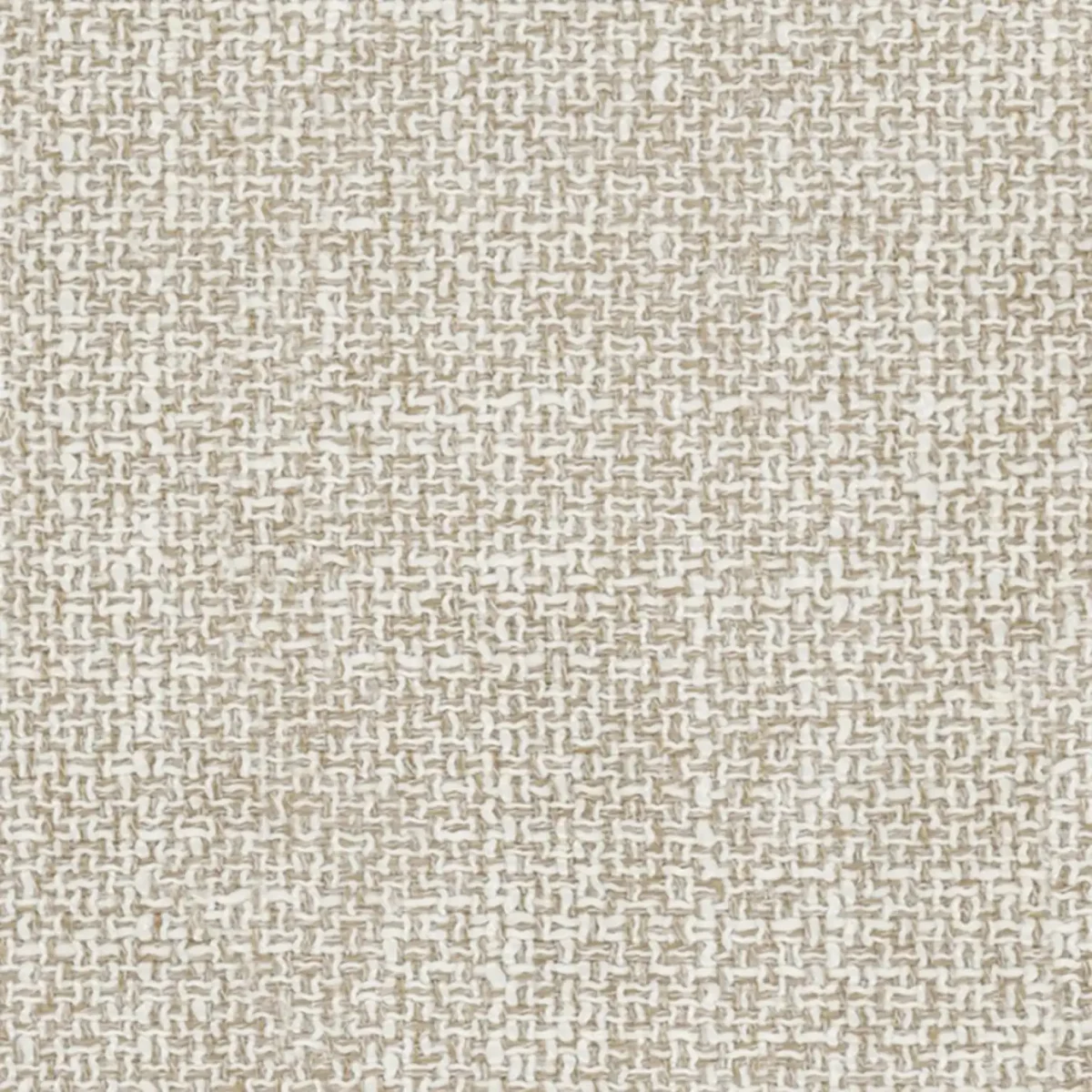 Iona Fabric - Porcelain by white plain woven fabric from Fibre Naturelle