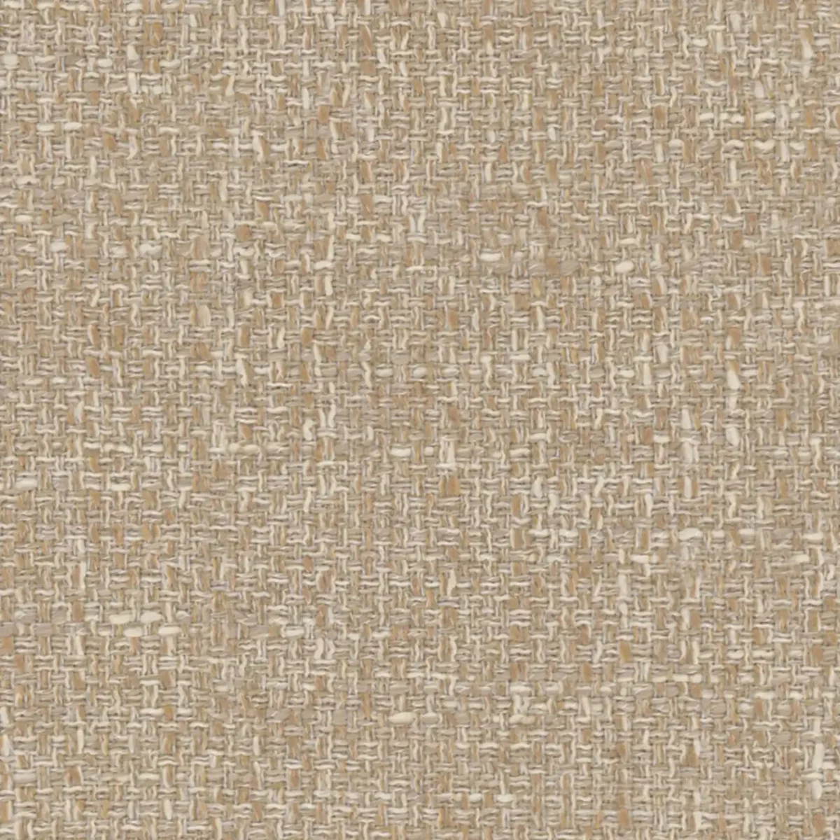 Iona Fabric - Sandstone by white plain woven fabric from Fibre Naturelle