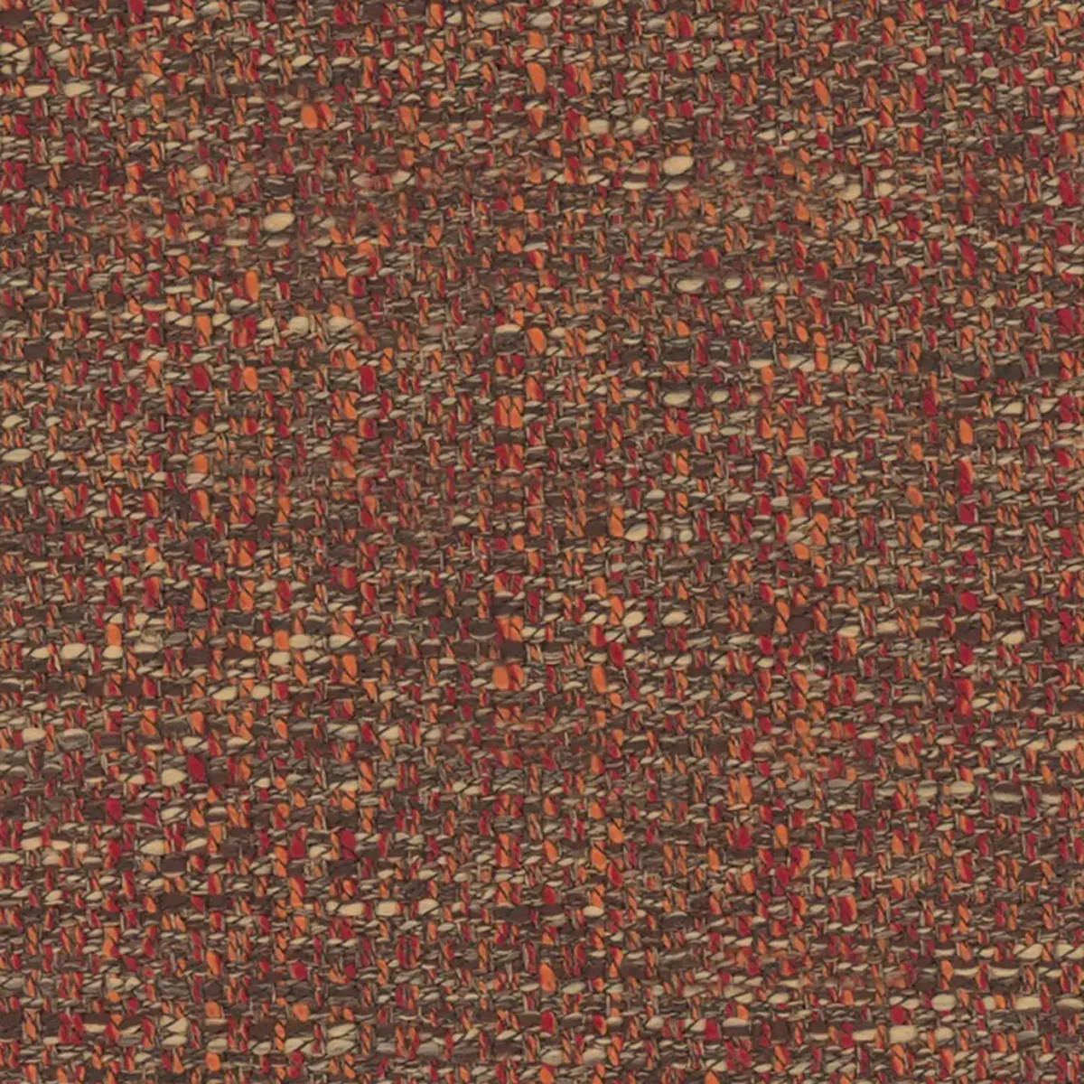 red plain woven fabric from Fibre Naturelle
