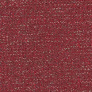 red plain woven fabric from Fibre Naturelle
