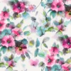 green botanical cotton fabric from Fibre Naturelle