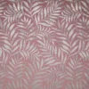 pink botanical jacquard fabric from Fibre Naturelle