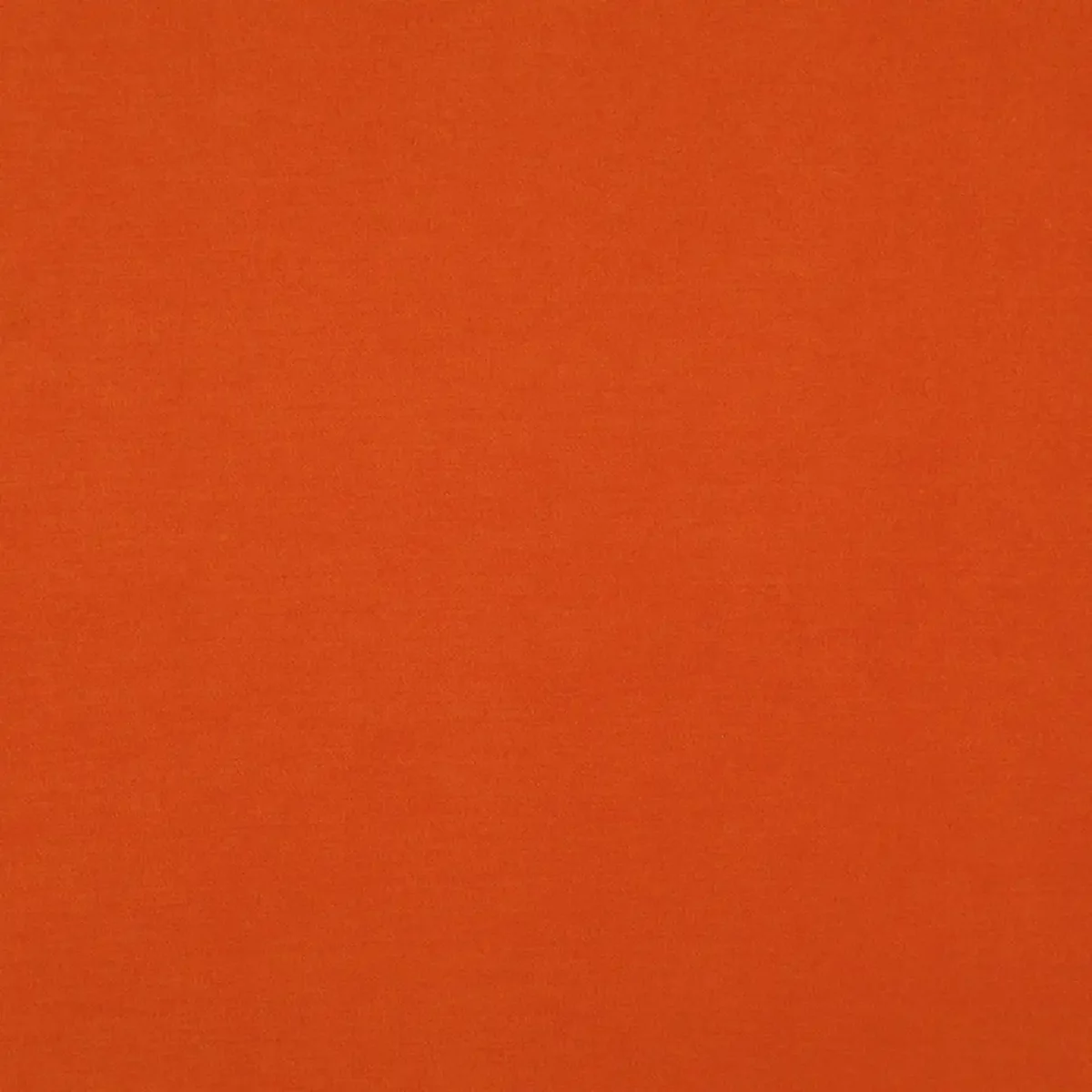 Compton Fabric - Mandarin by orange plain velvet-chenille fabric from Fibre Naturelle