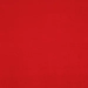 red plain velvet-chenille fabric from Fibre Naturelle