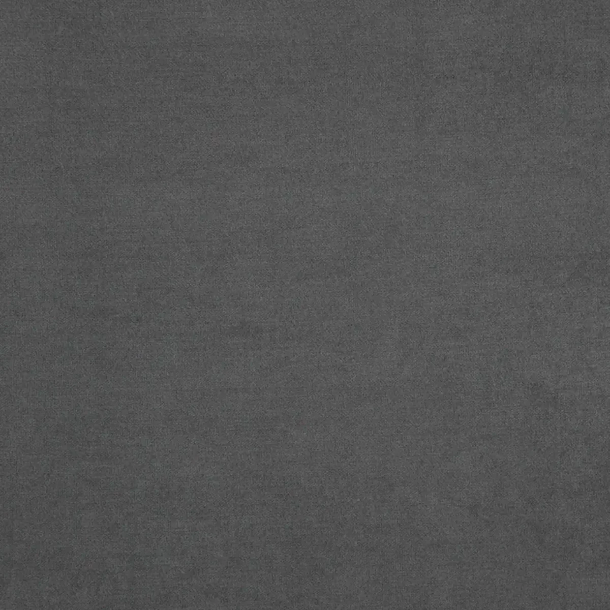 Compton Fabric - Shark by black-grey plain velvet-chenille fabric from Fibre Naturelle