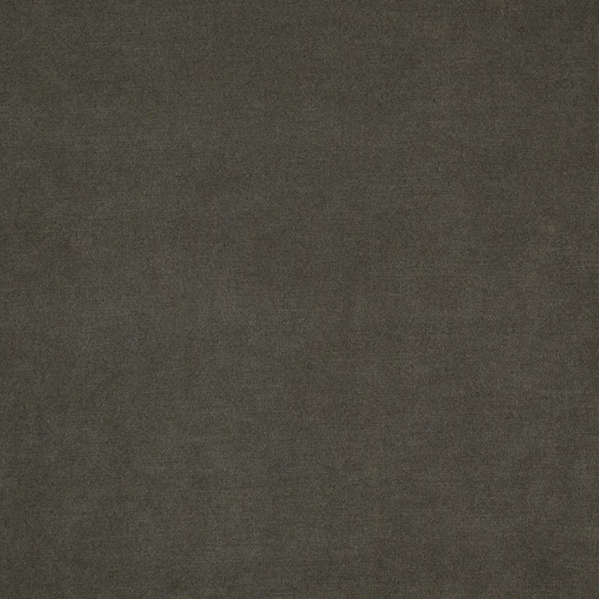 Compton Fabric - Mushroom by black-grey plain velvet-chenille fabric from Fibre Naturelle
