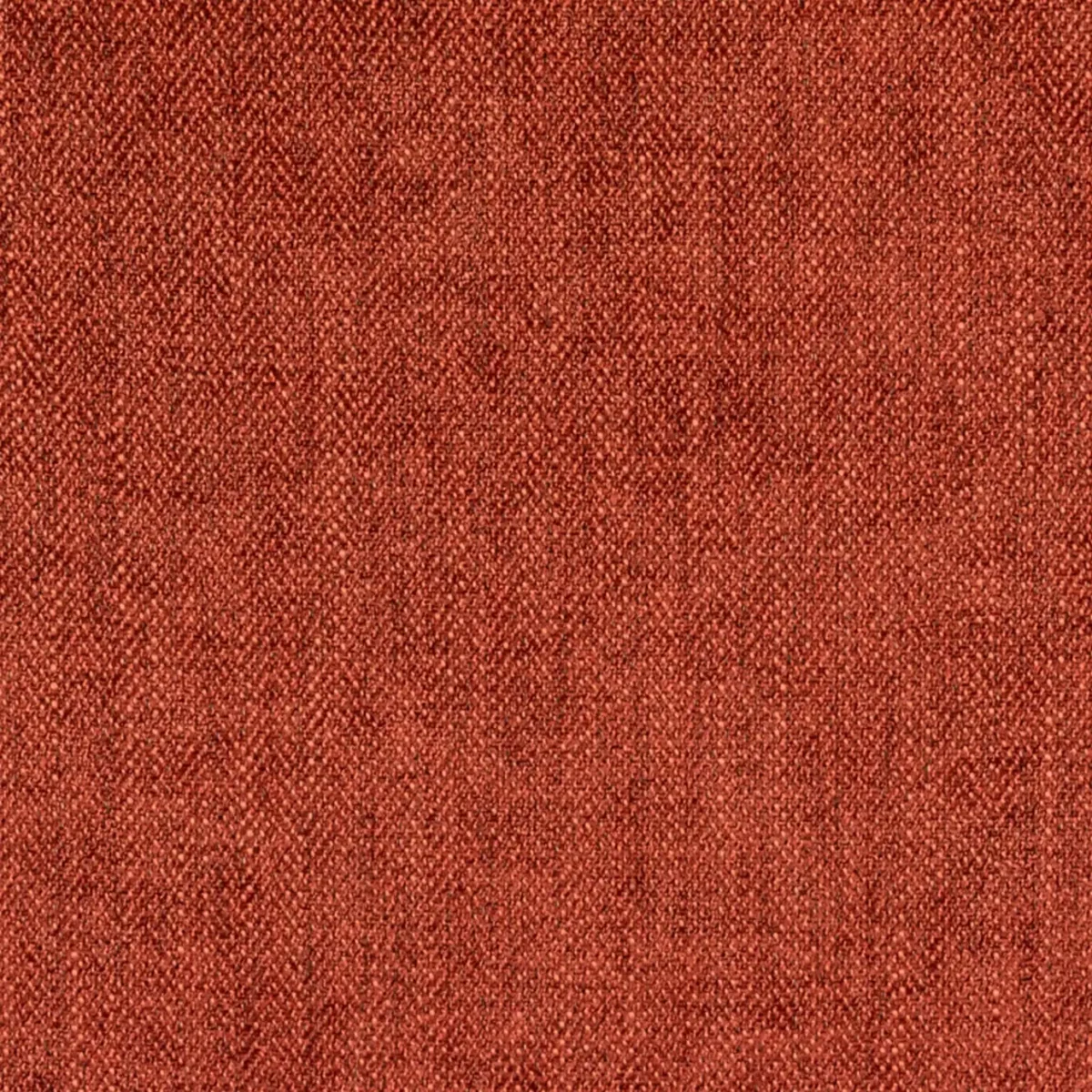 Cambridge Fabric - Paprika by orange plain woven fabric from Fibre Naturelle