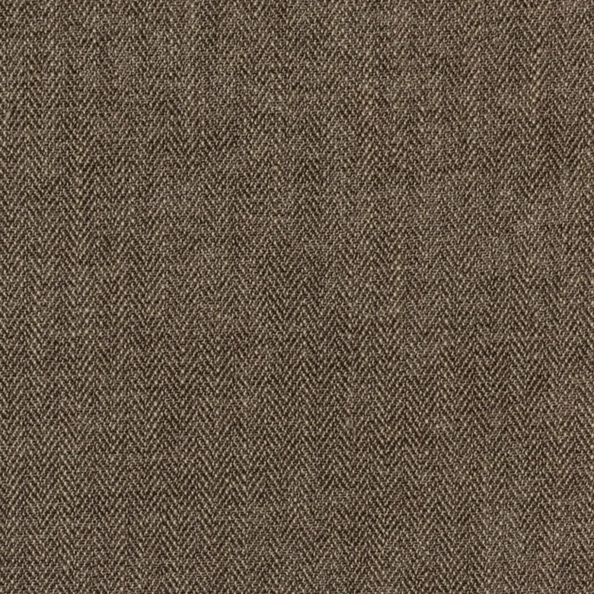 Cambridge Fabric - Chocolate by brown plain woven fabric from Fibre Naturelle