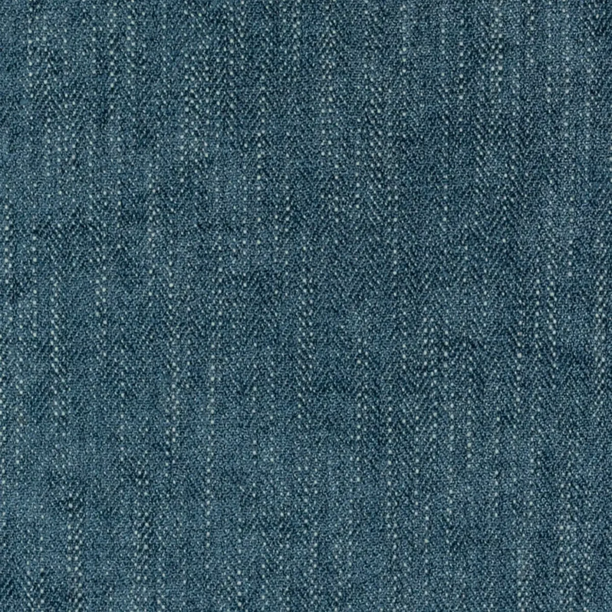 Cambridge Fabric - Aegean by blue plain woven fabric from Fibre Naturelle