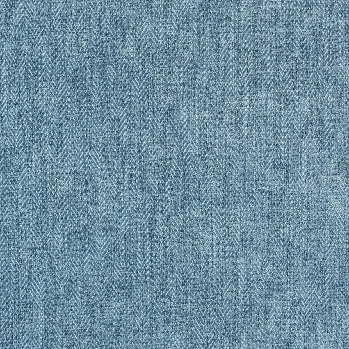 Cambridge Fabric - Sky by blue plain woven fabric from Fibre Naturelle