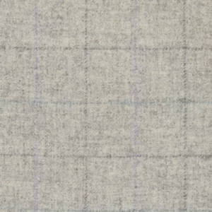 black-grey checked woolen fabric from Abraham Moon & Sons