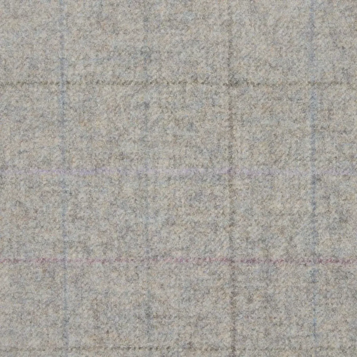 Multipane Fabric - Marble by black-grey checked woolen fabric from Abraham Moon & Sons