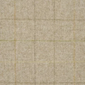 black-grey checked woolen fabric from Abraham Moon & Sons