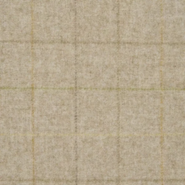 black-grey checked woolen fabric from Abraham Moon & Sons