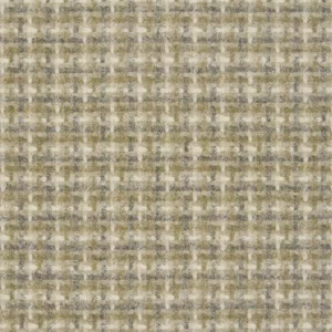 black-grey checked woolen fabric from Abraham Moon & Sons