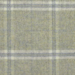 black-grey checked woolen fabric from Abraham Moon & Sons