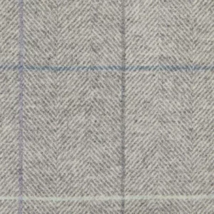 black-grey checked woolen fabric from Abraham Moon & Sons