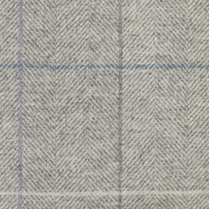 Herringbone Pane Fabric - Marble swatch