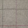black-grey checked woolen fabric from Abraham Moon & Sons