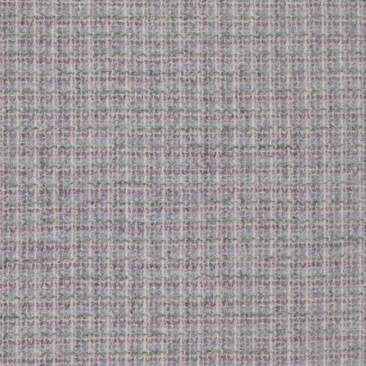Leno Fabric - Marble by blue checked woolen fabric from Abraham Moon & Sons