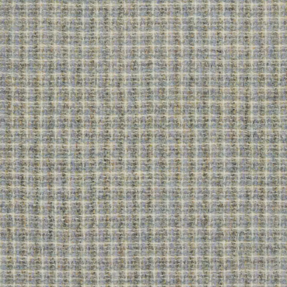 Leno Fabric - Onyx by black-grey checked woolen fabric from Abraham Moon & Sons