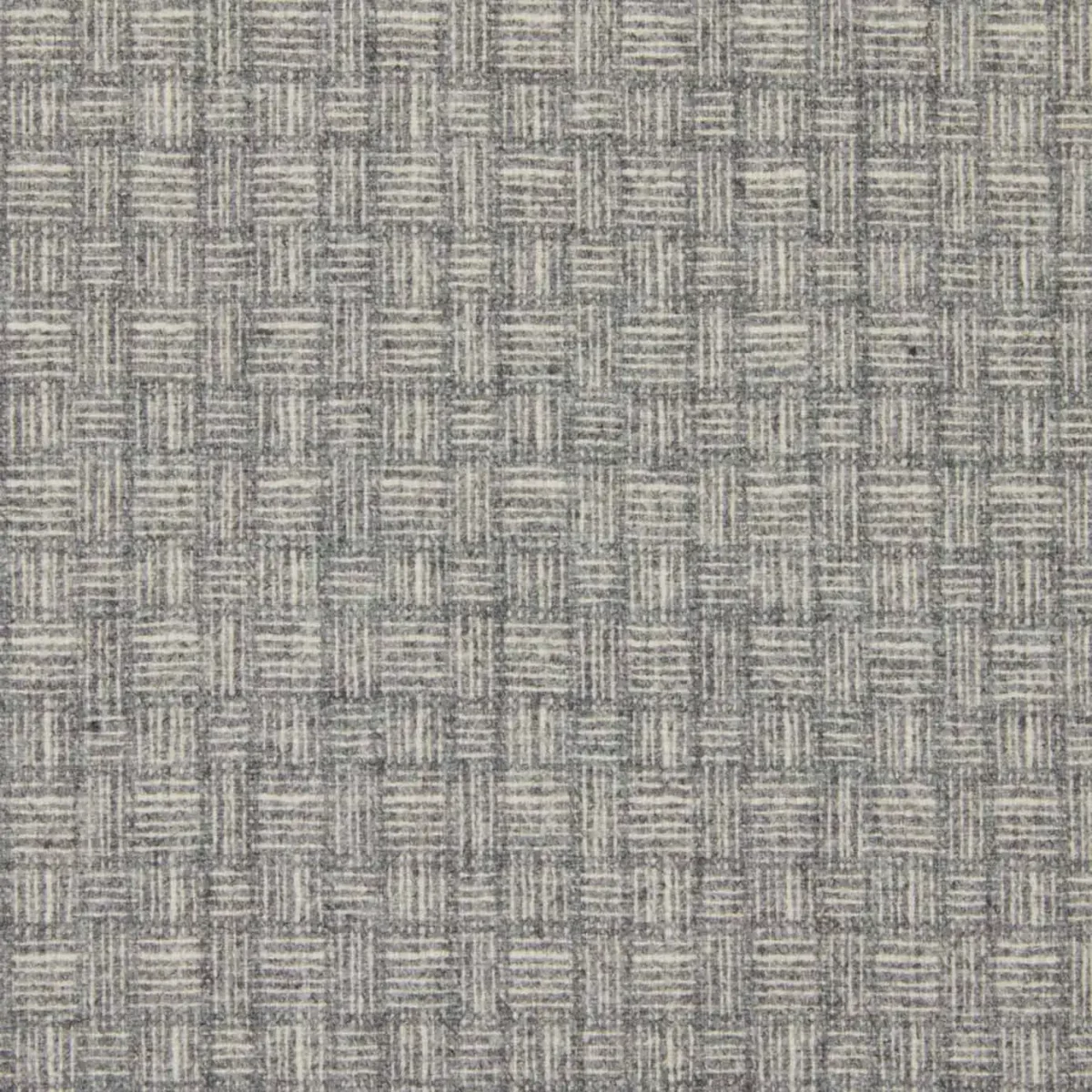Basket Fabric - Marble by black-grey checked woolen fabric from Abraham Moon & Sons