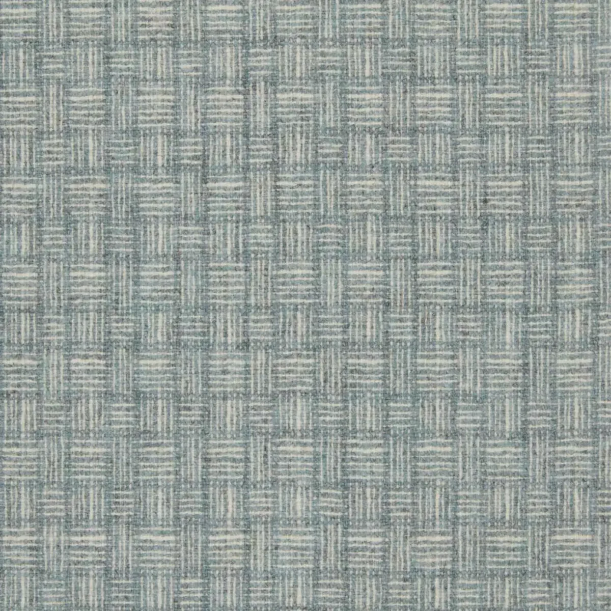 blue checked woolen fabric from Abraham Moon & Sons