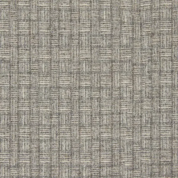 black-grey checked woolen fabric from Abraham Moon & Sons