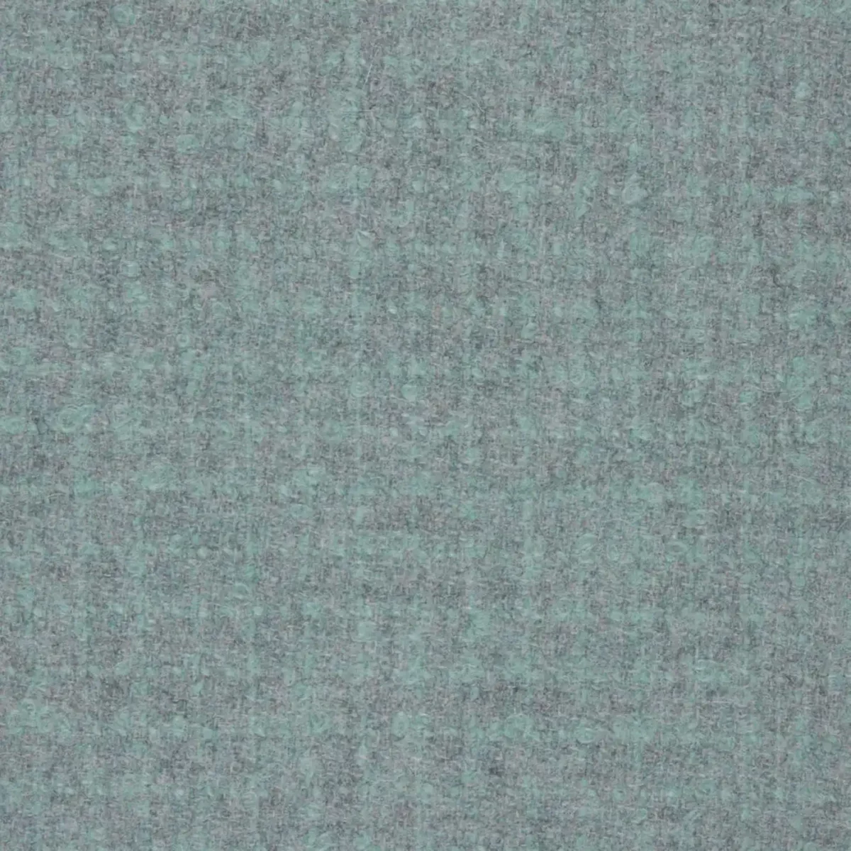 Boucle Fabric - Slate by blue checked woolen fabric from Abraham Moon & Sons