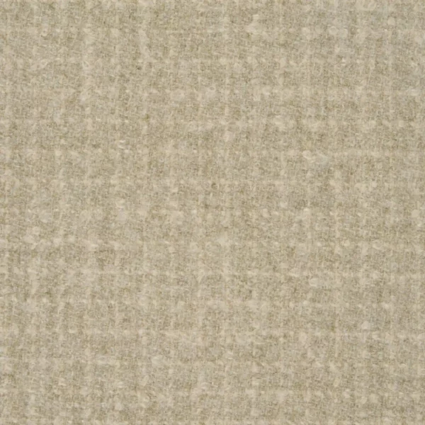 Boucle Fabric - Travertine by black-grey checked woolen fabric from Abraham Moon & Sons