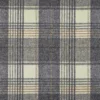 black-grey checked woolen fabric from Abraham Moon & Sons