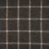 black-grey checked woolen fabric from Abraham Moon & Sons