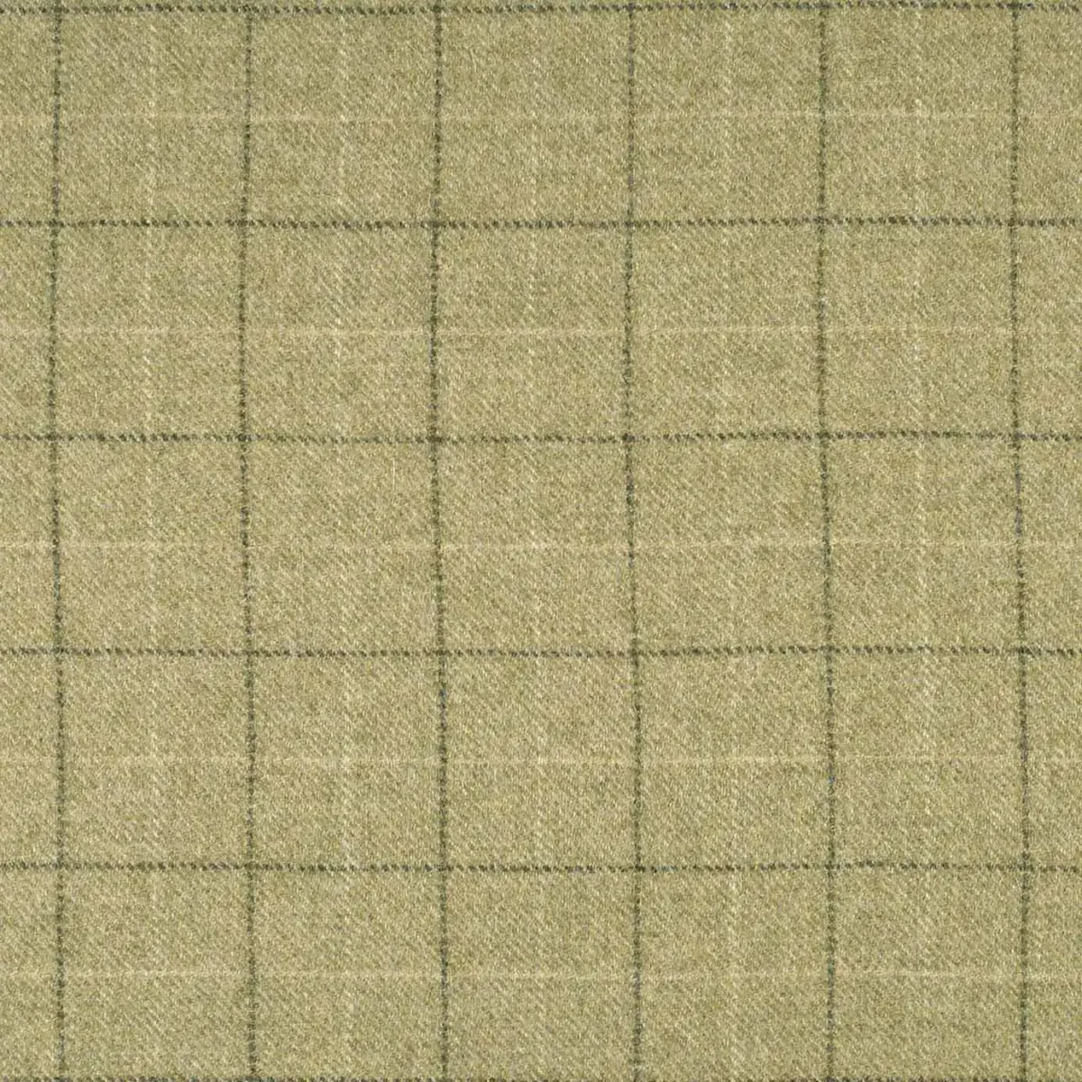 brown checked woolen fabric from Abraham Moon & Sons