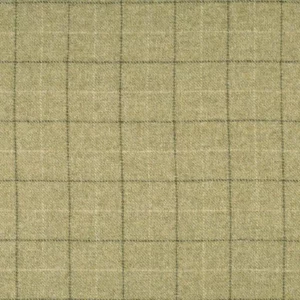brown checked woolen fabric from Abraham Moon & Sons