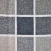 black-grey checked woolen fabric from Abraham Moon & Sons