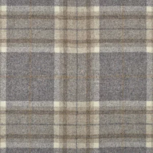 black-grey checked woolen fabric from Abraham Moon & Sons