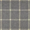 black-grey checked woolen fabric from Abraham Moon & Sons