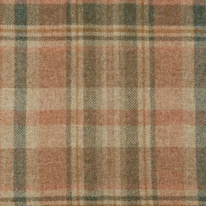 Glen Coe Fabric - Terracotta swatch