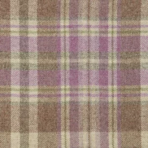 multicolour checked woolen fabric from Abraham Moon & Sons