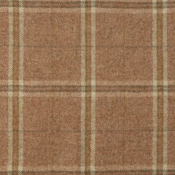 Nevis Fabric - Tarracotta – Terracotta swatch