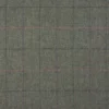 blue striped woolen fabric from Abraham Moon & Sons