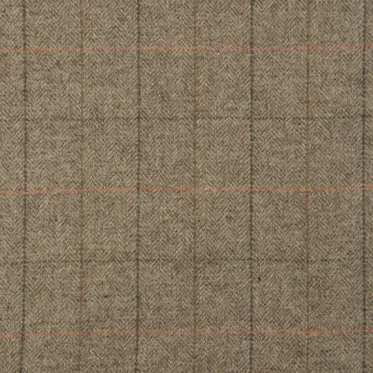 white striped woolen fabric from Abraham Moon & Sons